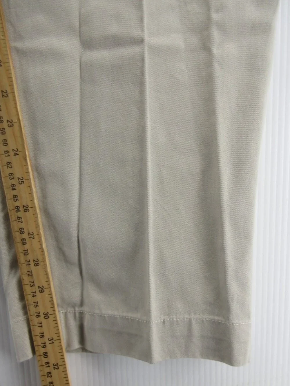 Polo Ralph Lauren Pants 44X32 Big Tan Andrew Chino Pleated Classic Fit